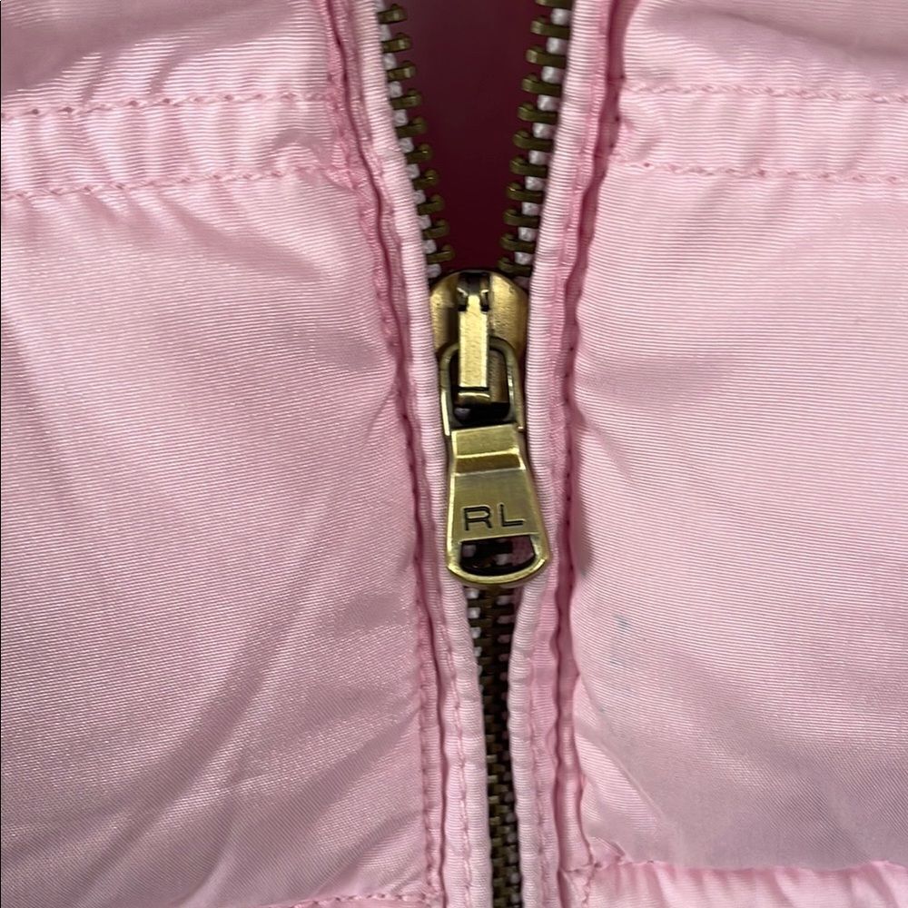 Ralph Lauren Blue Label Pink Quilted Vest - Picture 3 of 8
